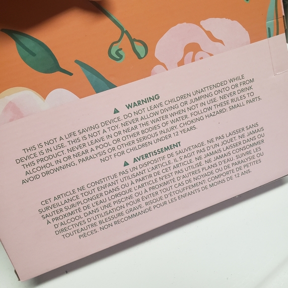 Orange Crush Inflatable Pool Donut - New in Box - Picture 4 of 4